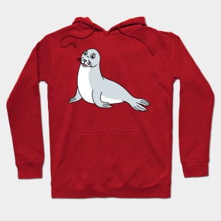 Cute Happy Seal Sea Animal Hoodie